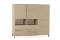 Girona - Wall Cabinet 3 Doors 2 Drawers 