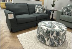 Heath - Medium Sofa & Large Round Stool - Clearance