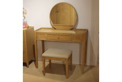 Bruges - Dressing Table, Mirror & Stool - Clearance