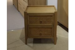 Bruges - 2 Drawer Bedside - Clearance (2 Available)