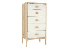 Juno - Tall Chest of 5 Drawers