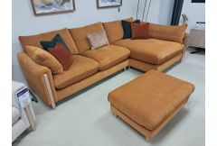 Jordan - Chaise Sofa & Stool - Clearance