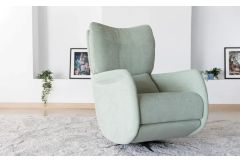 Lolita - Power Reclining Armchair with Star Swivel Base