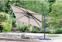 Provence - 3x3m Square Parasol in Almond