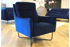 Raphael - Accent Chair in Navy