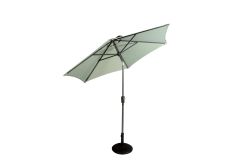 Riviera - 2.5m Deluxe Crank Parasol in Oasis Green
