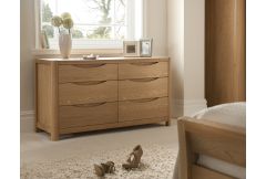 Salcombe - Wide 6 Drawer Dressing Chest