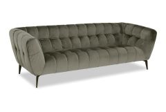 Shanghai - 3 Seat Sofa in Forest Green - Stock Reduction!