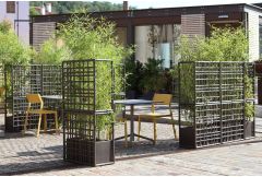 Sipario 2 - Garden Planter-Divider in Basalton