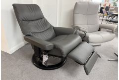 Stressless View - Power Recliner Armchair & Footstool - Clearance