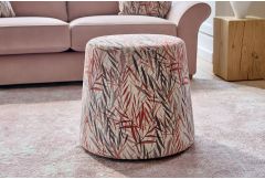 Tall Round Footstool