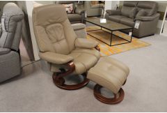 Tanat - Recliner Armchair & Footstool - Clearance
