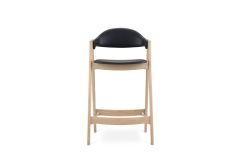Titan - Counter Chair Fabric/Light Oak Lacquer