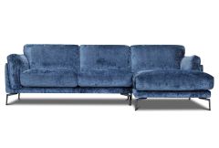 Trento - Chaise Sofa - Fabric